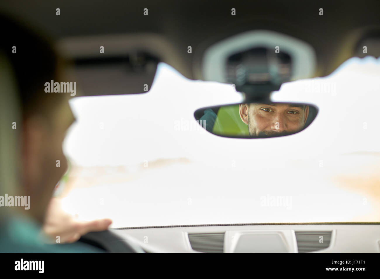 Car mirror man hires stock photography and images Alamy