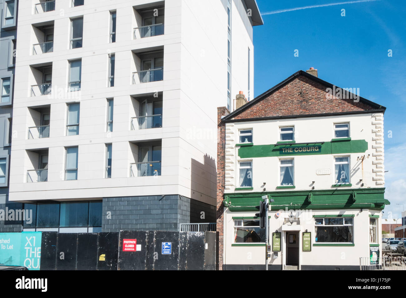 The Coburg,pub,Coburg Wharf,Liverpool,Merseyside,England,UNESCO,World