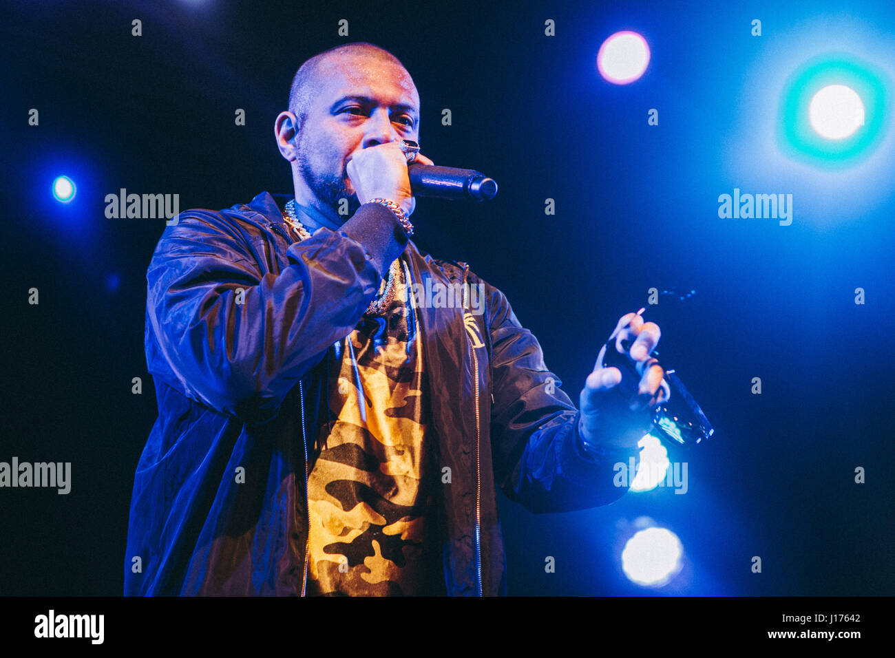 Latin Rapper Sean Milan, Italy. 17th Apr, 2017. Jamaican rapper Sean Paul performs live ...