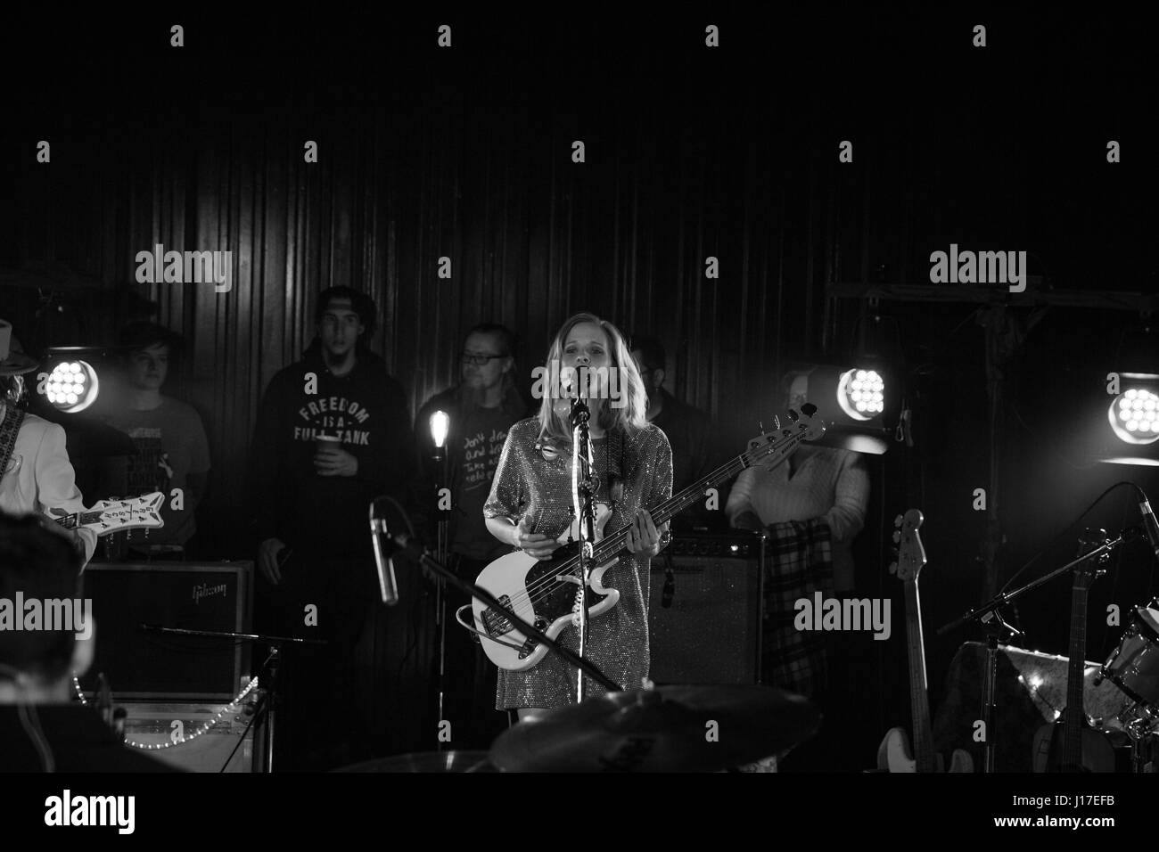 Whitehorse perform live at CBC Studios in Toronto Stock Photo Alamy