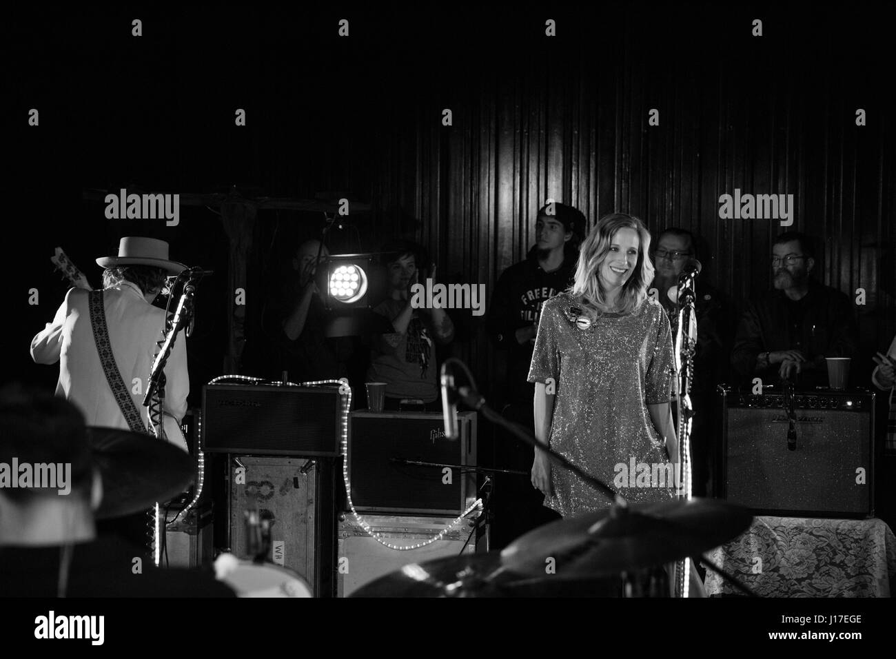 Whitehorse perform live at CBC Studios in Toronto Stock Photo Alamy