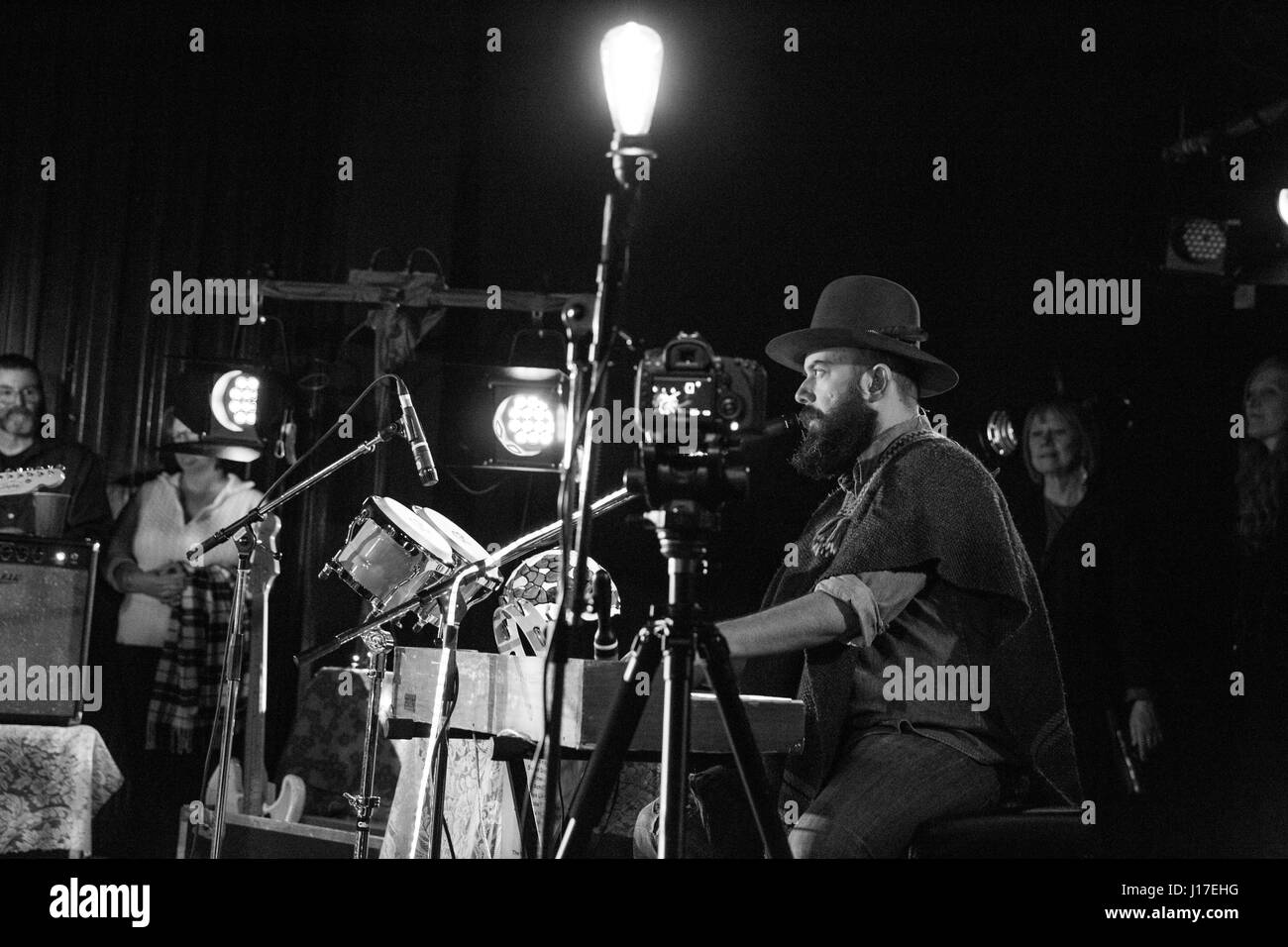 Whitehorse perform live at CBC Studios in Toronto Stock Photo Alamy