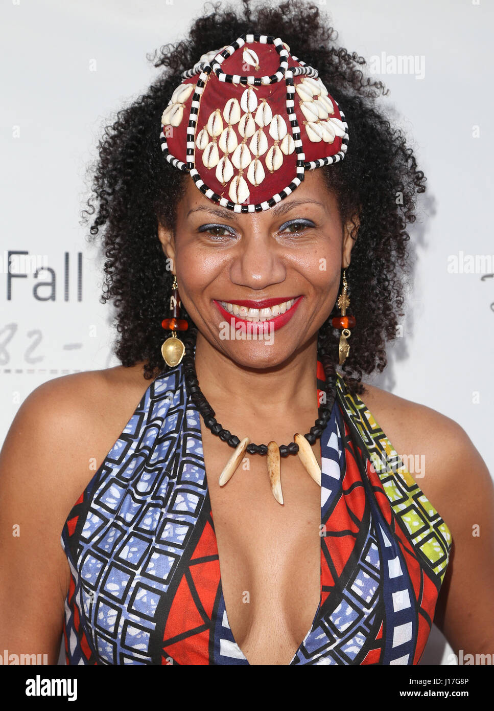 Los Angeles, Ca, USA. 18th Apr, 2017. Queen Diambi, At Premiere Of 'Let It Fall: Los Angeles 1982-1992' At The California African American Museum In California on April 18, 2017. Credit: Fs/Media Punch/Alamy Live News Stock Photo