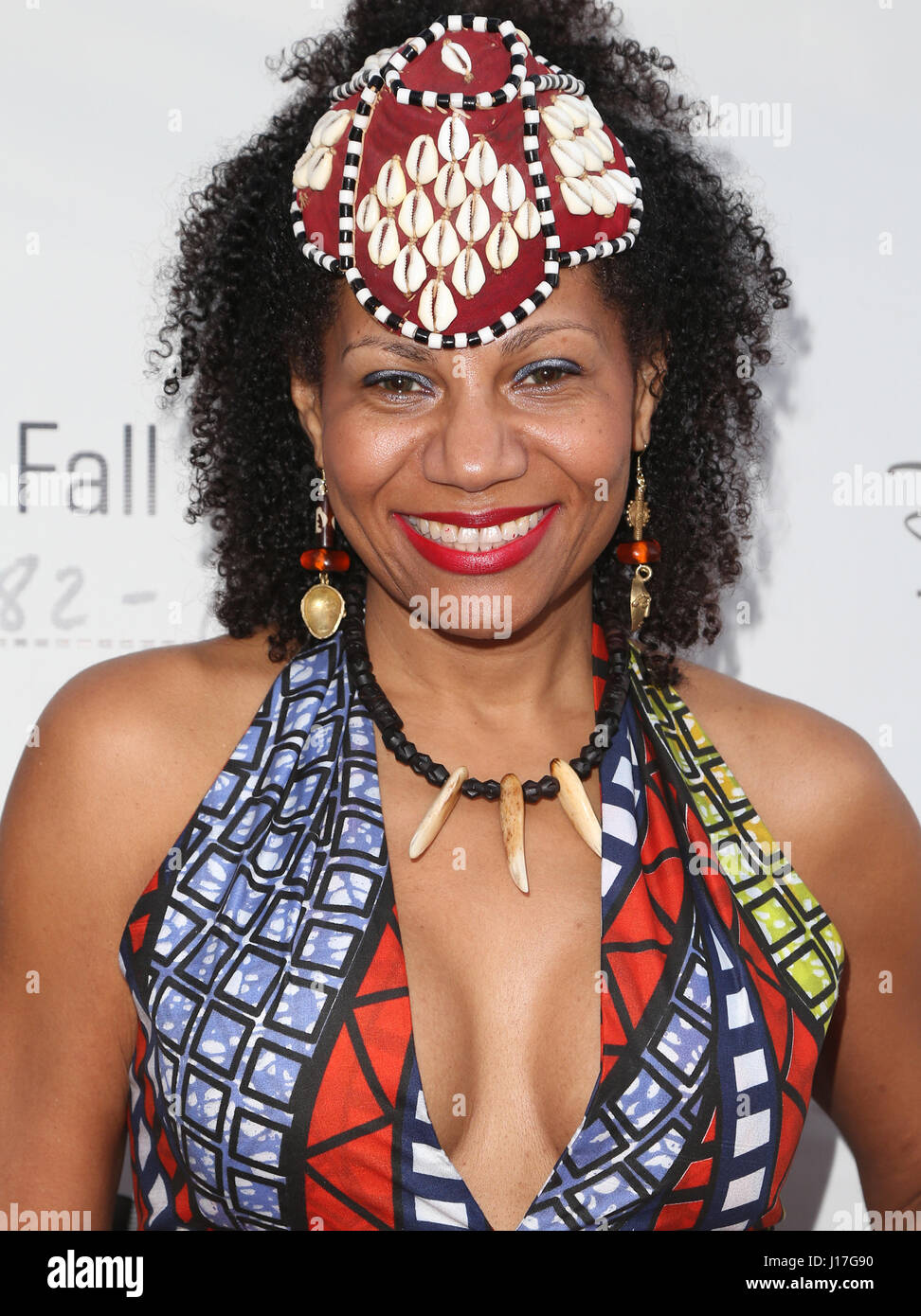 Los Angeles, Ca, USA. 18th Apr, 2017. Queen Diambi, At Premiere Of 'Let It Fall: Los Angeles 1982-1992' At The California African American Museum In California on April 18, 2017. Credit: Fs/Media Punch/Alamy Live News Stock Photo