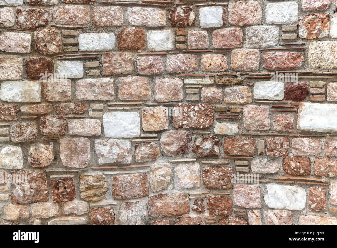 Stone Wall Background Stock Photo