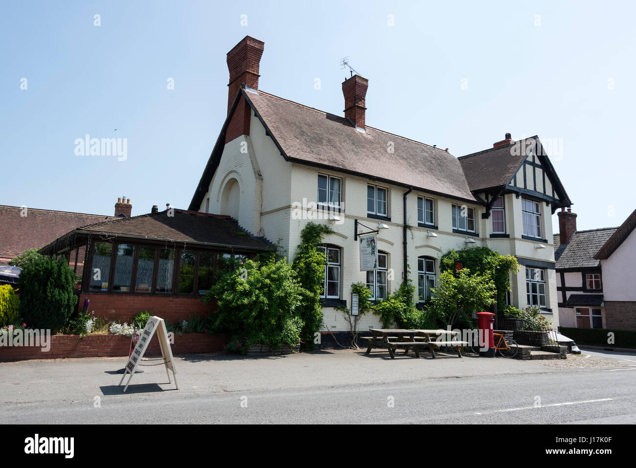 A village Tea Room, pub and post office in Eardisley village off the