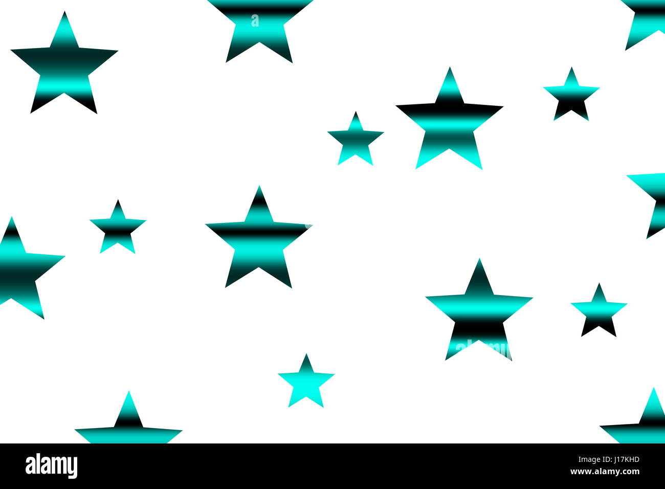 Horizontal striped stars Stock Photo