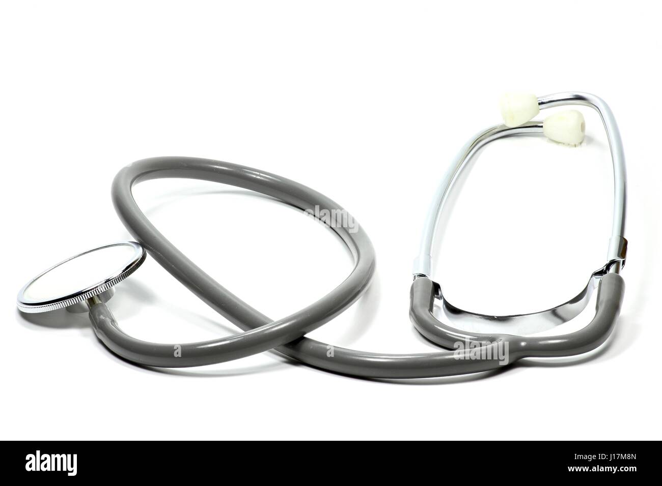 acoustic stethoscope isolated on white background Stock Photo - Alamy