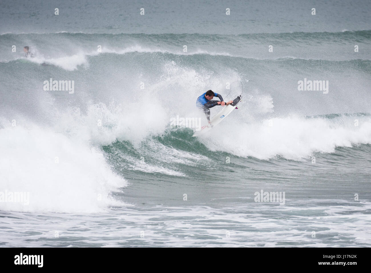 BUNDORAN, IRELAND - JUNE 27: Geroid McDaid performs during Expression Session, part of anual Sea Sessions Surf & Music Festival, on June, 2014 in Bund Stock Photo