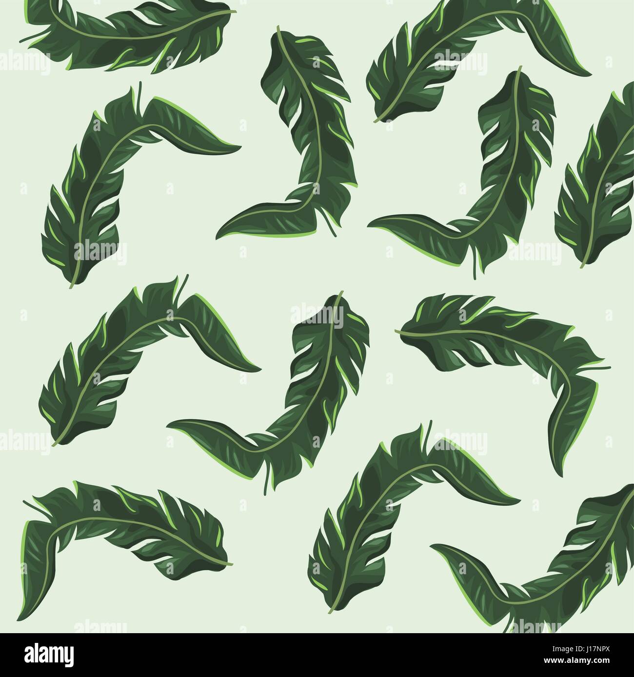 tropical leave palm tree image Stock Vector Image & Art - Alamy