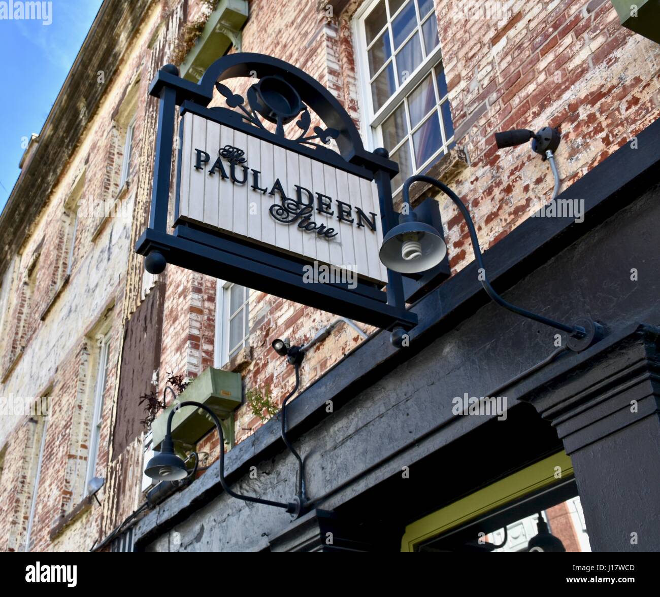 Paula Deen store sign Stock Photo Alamy
