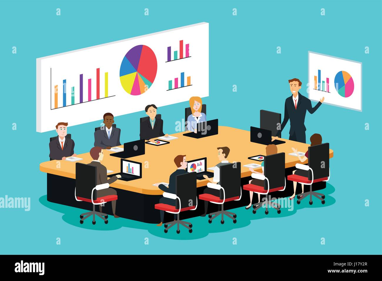 Meeting room clipart