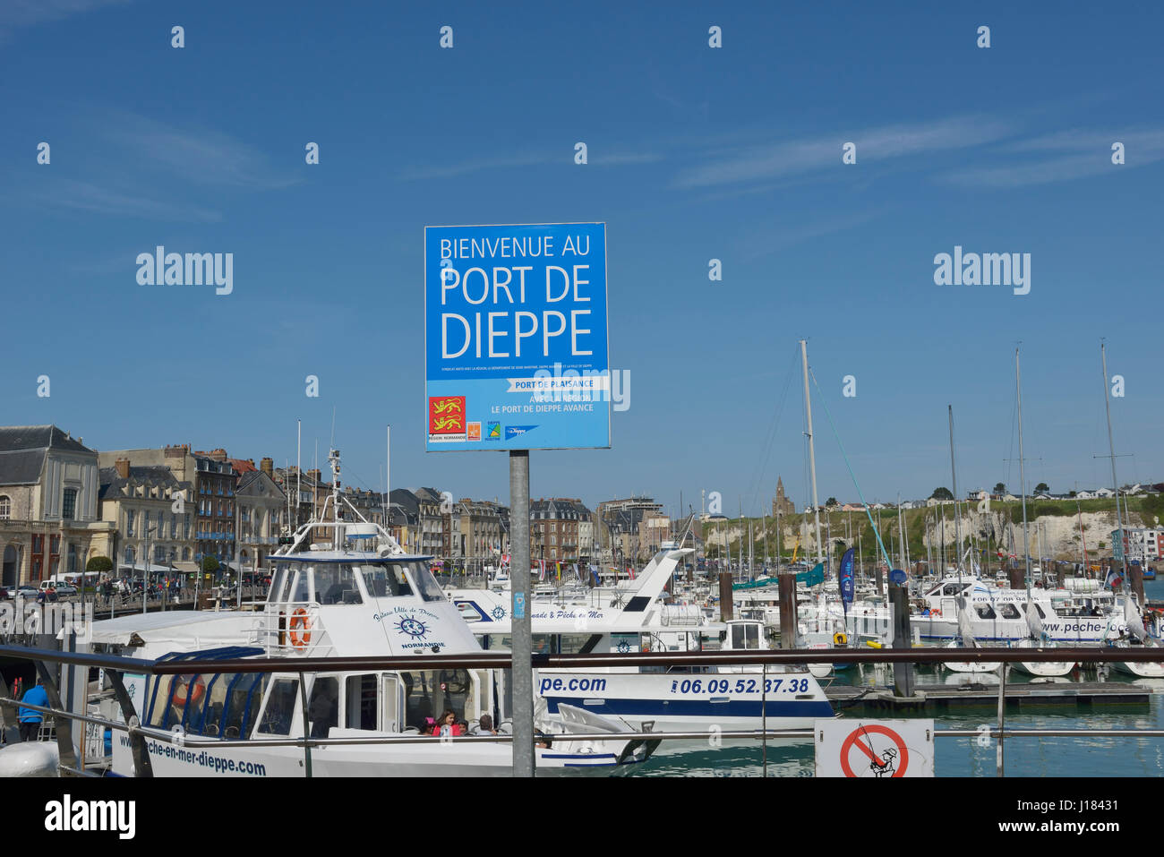 Dieppe, Seine-Maritime, Haute-Normandie., France Stock Photo