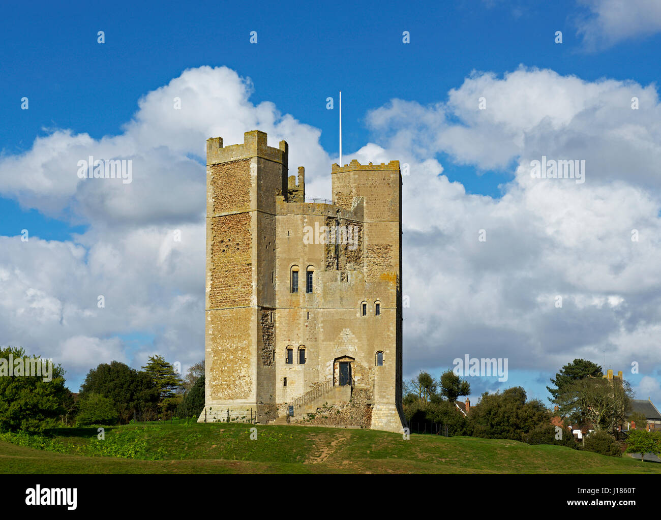 Orford Castle, Suffolk, England UK Stock Photo