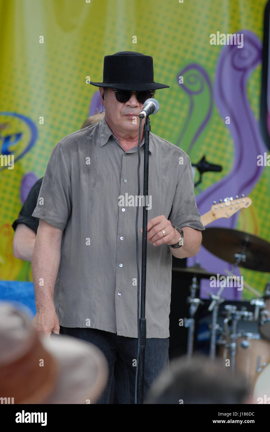 Mitch ryder and the detroit wheels outdoors love in festival Stock Photo