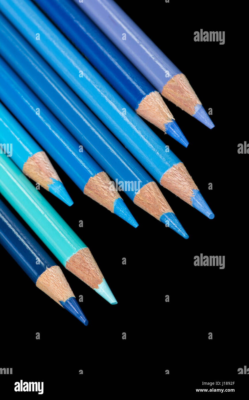 Eight Pencils Hi Res Stock Photography And Images Alamy
