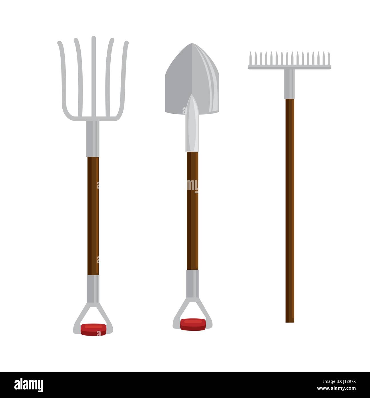 gardening set tools icons Stock Vector Image & Art - Alamy