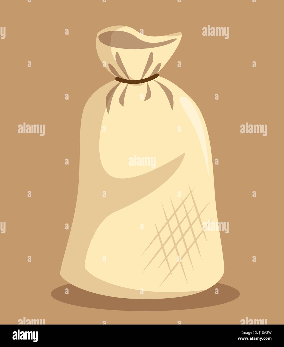 flour bag isolated icon Stock Vector Image & Art - Alamy