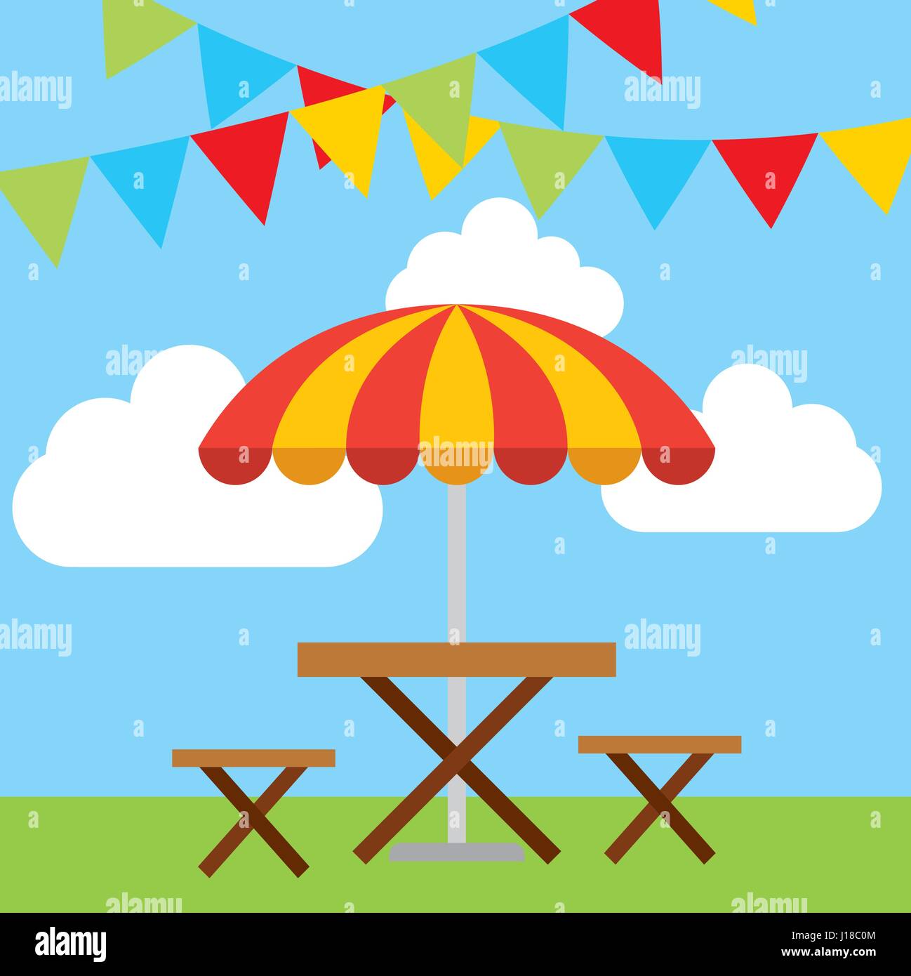 Picnic concept design Stock Vector Image & Art - Alamy