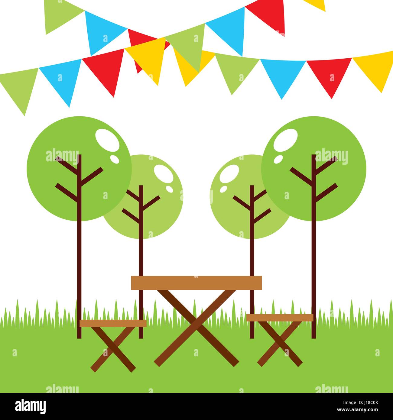 Picnic concept design Stock Vector Image & Art - Alamy