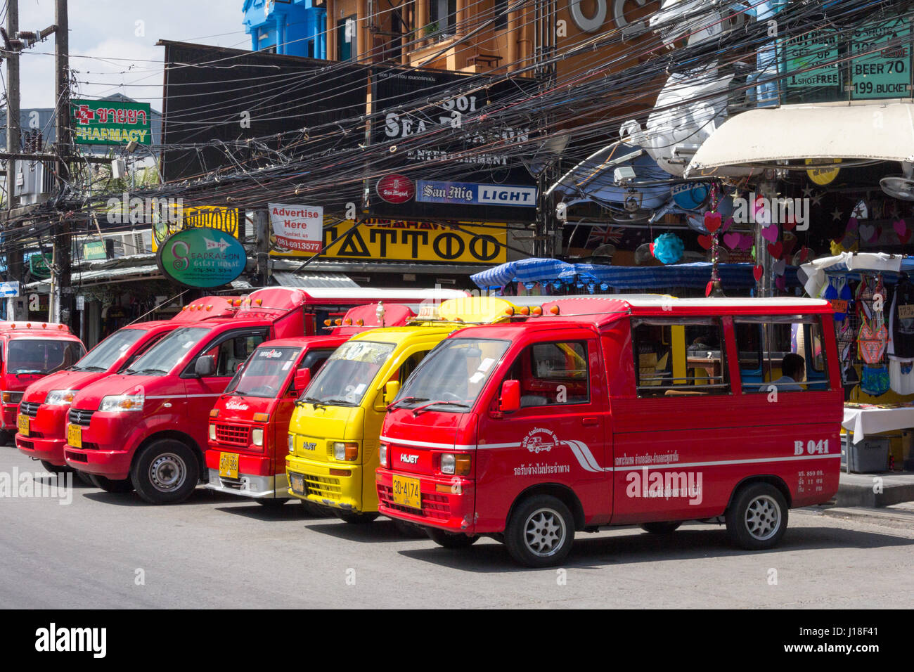 Thailand Taxi Phuket Stock Photos Thailand Taxi Phuket
