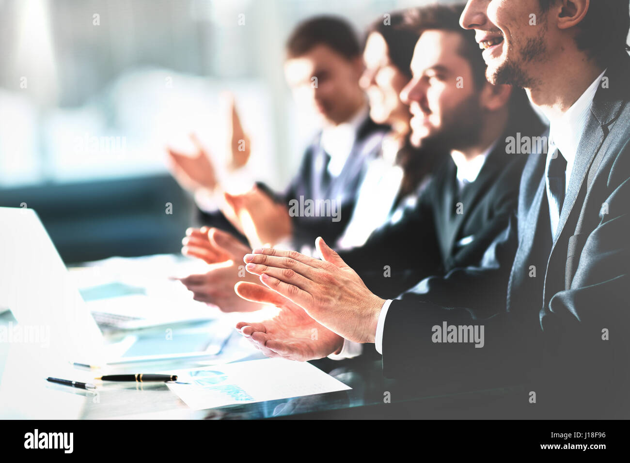 Applause clapping hands close up hi-res stock photography and images ...