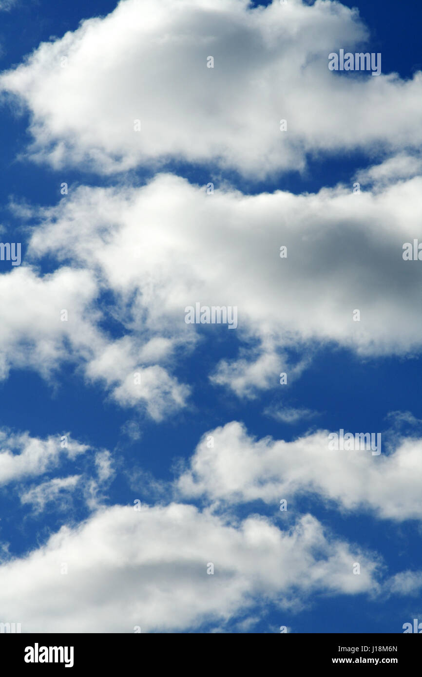 Sky and layers of clouds Stock Photo - Alamy