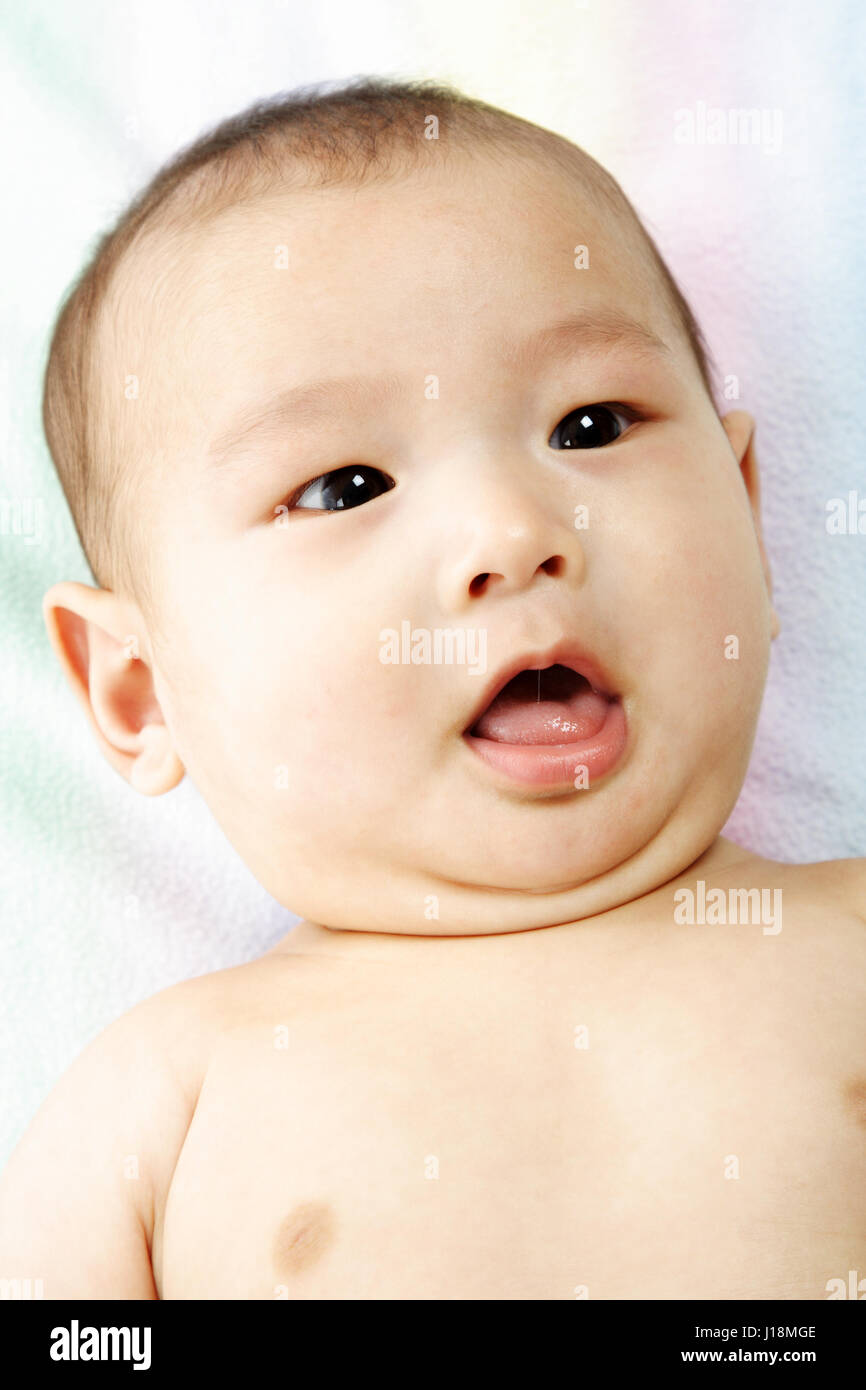 A portrait of a cute baby boy Stock Photo - Alamy