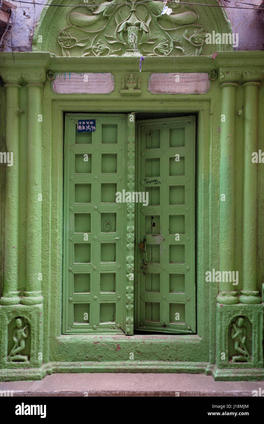 Traditional house, varanasi, uttar pradesh, india, asia Stock Photo Alamy
