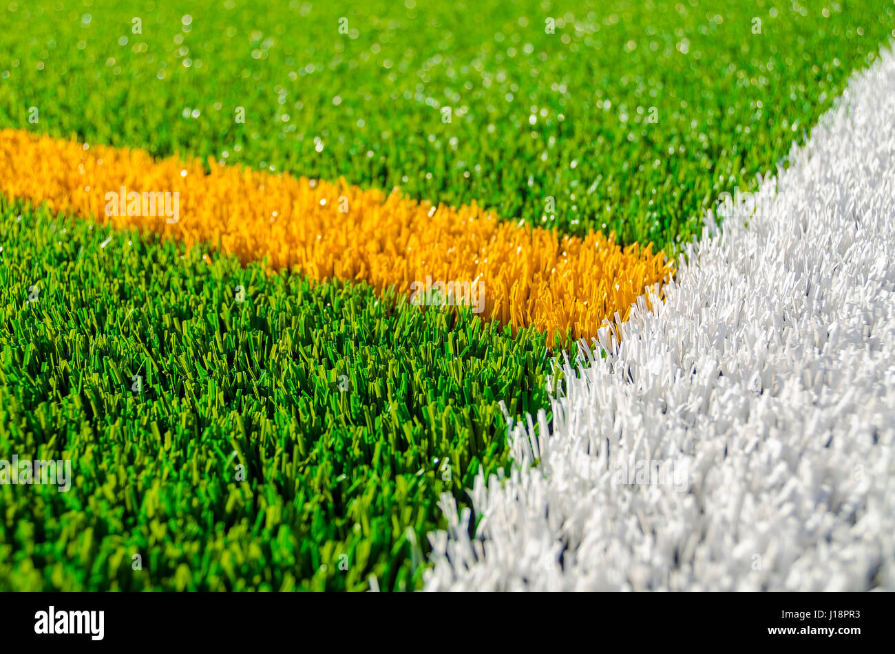 artificial grass camp Stock Photo Alamy