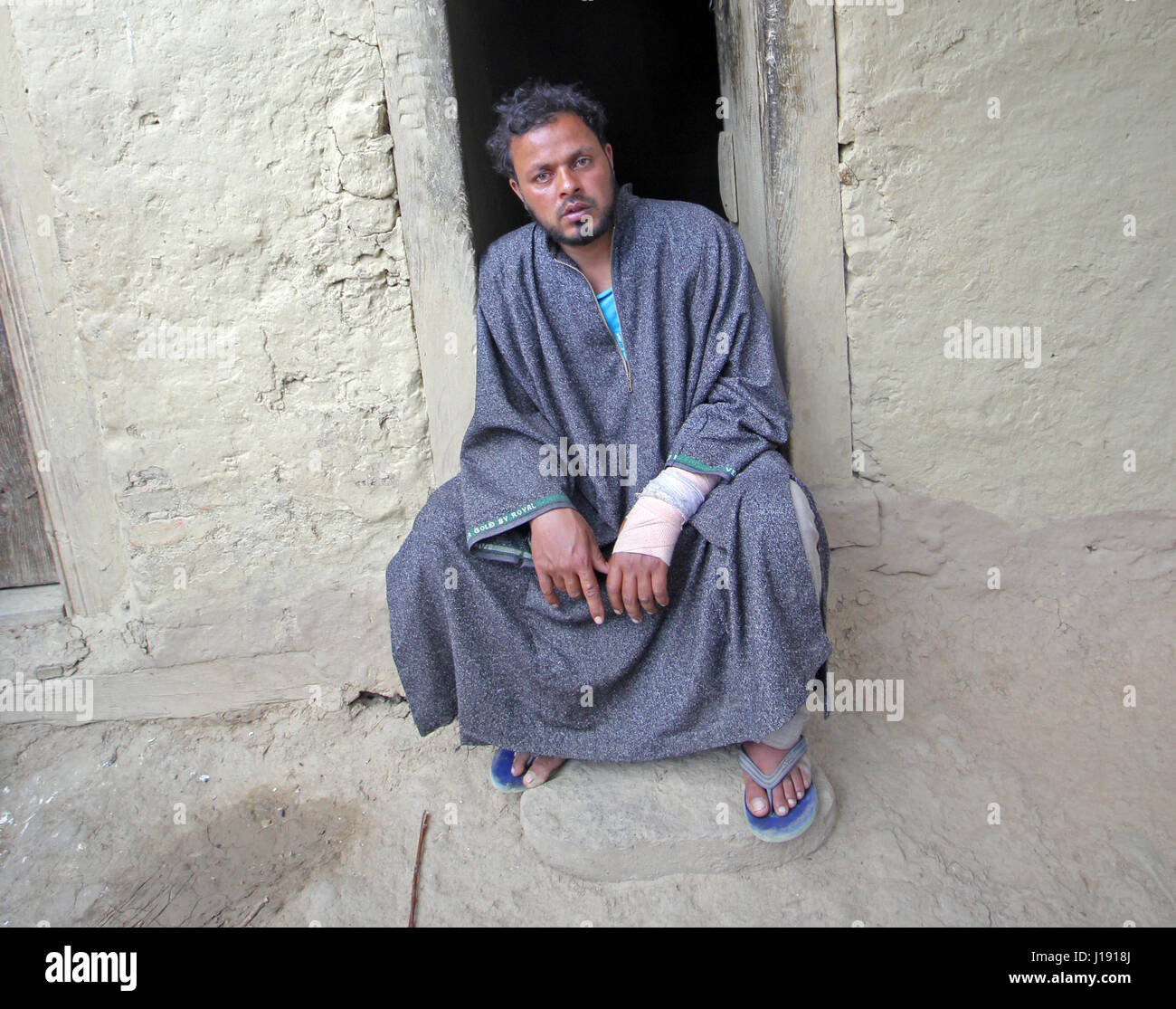 Farooq Ahmed Dar, who was used as human shield by Indian Army by