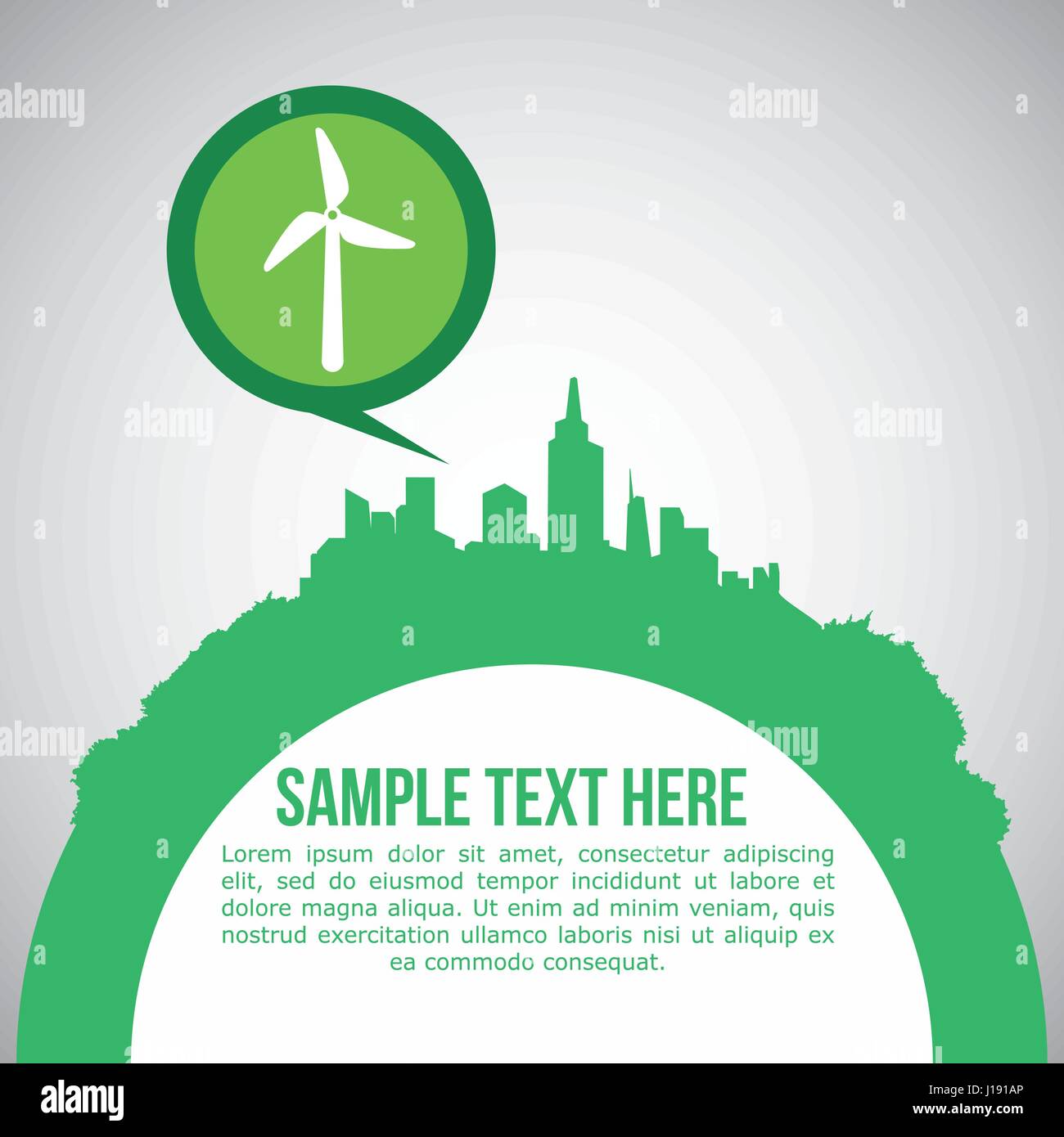 Eco design. Green icon. Isolated illustration , vector Stock Vector ...
