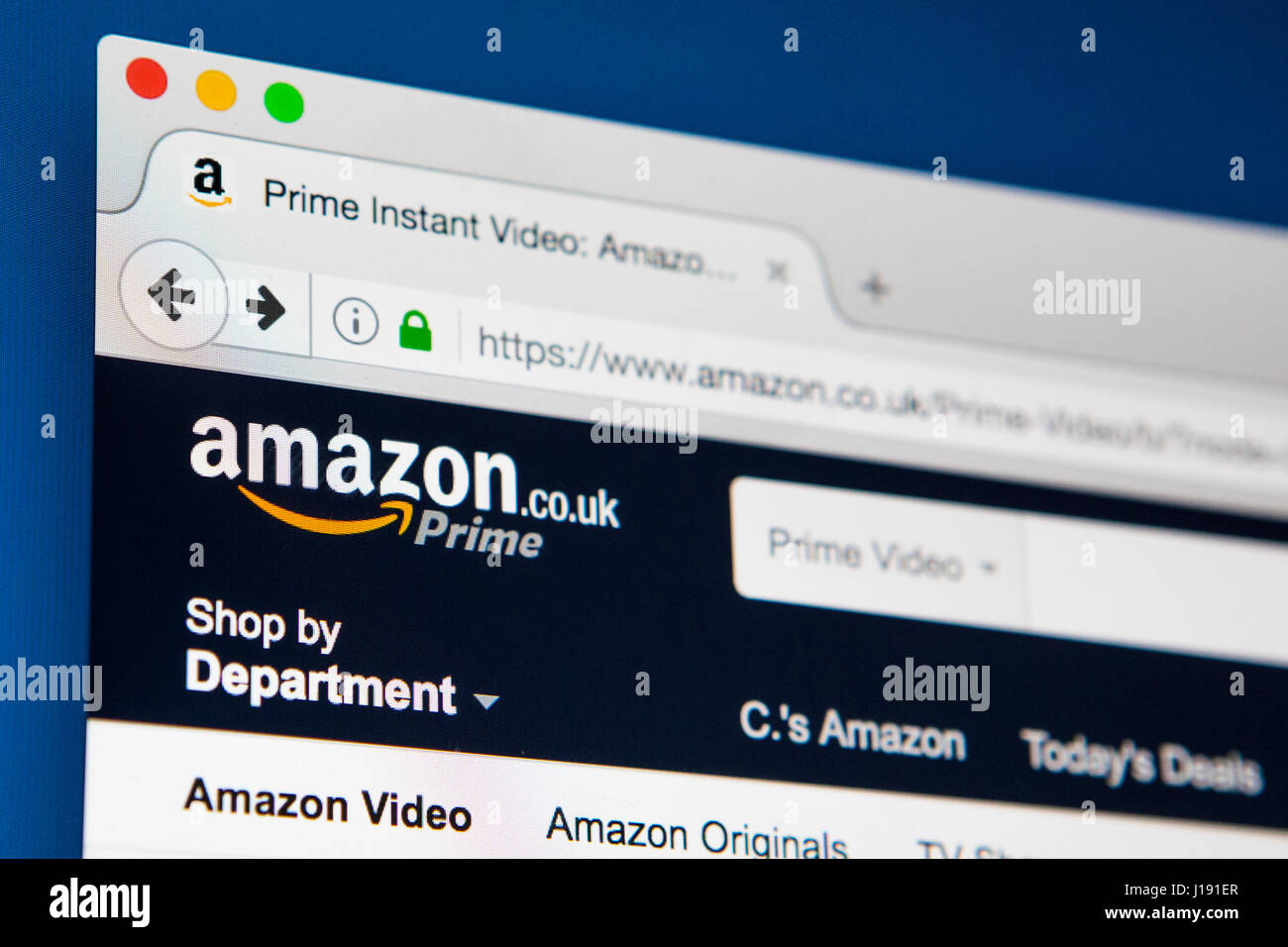 Amazon Uk Website High Resolution Stock Photography and Images - Alamy