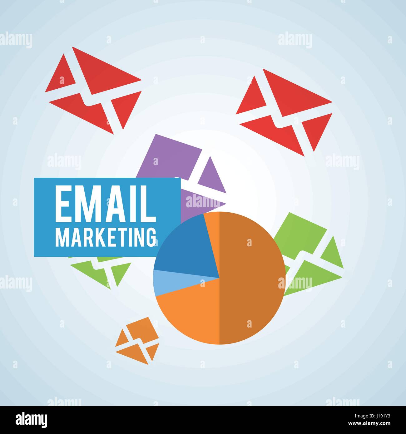 Email design. envelope icon. Isolated illustration , vector Stock ...