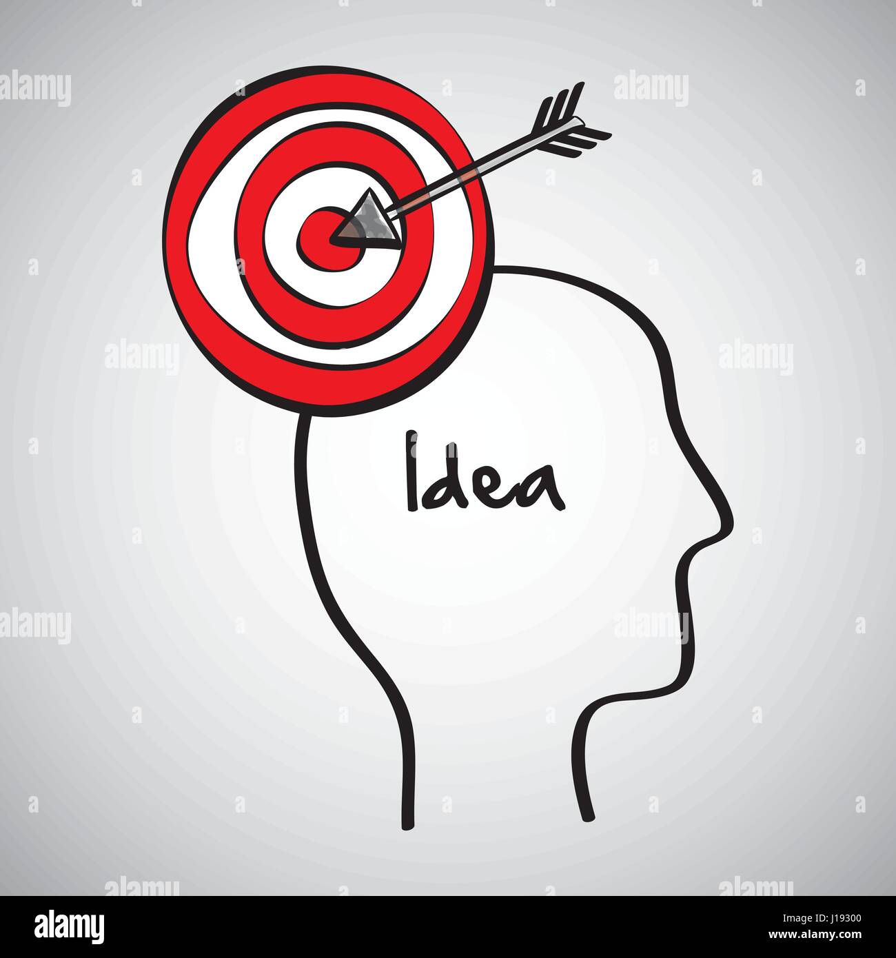Idea design. sketch icon. White background , vector Stock Vector Image ...