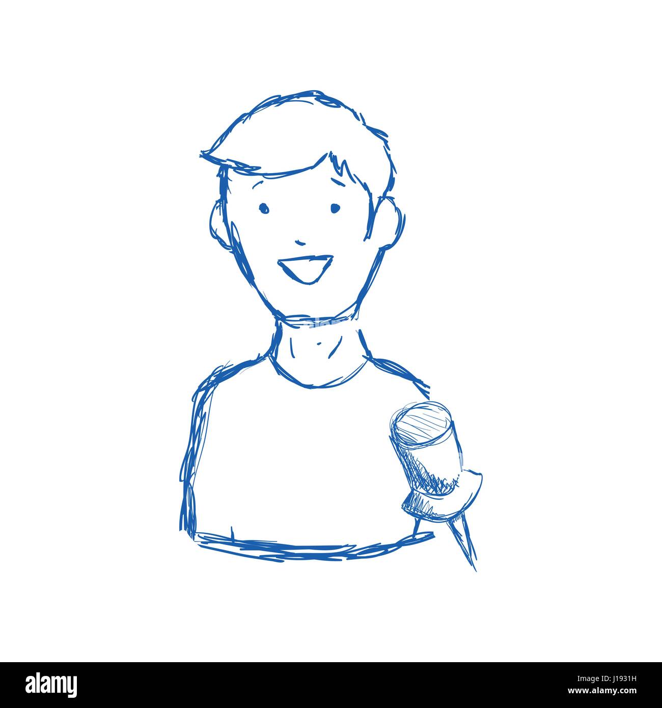 Social media design. Multimedia icon. White background , vector Stock