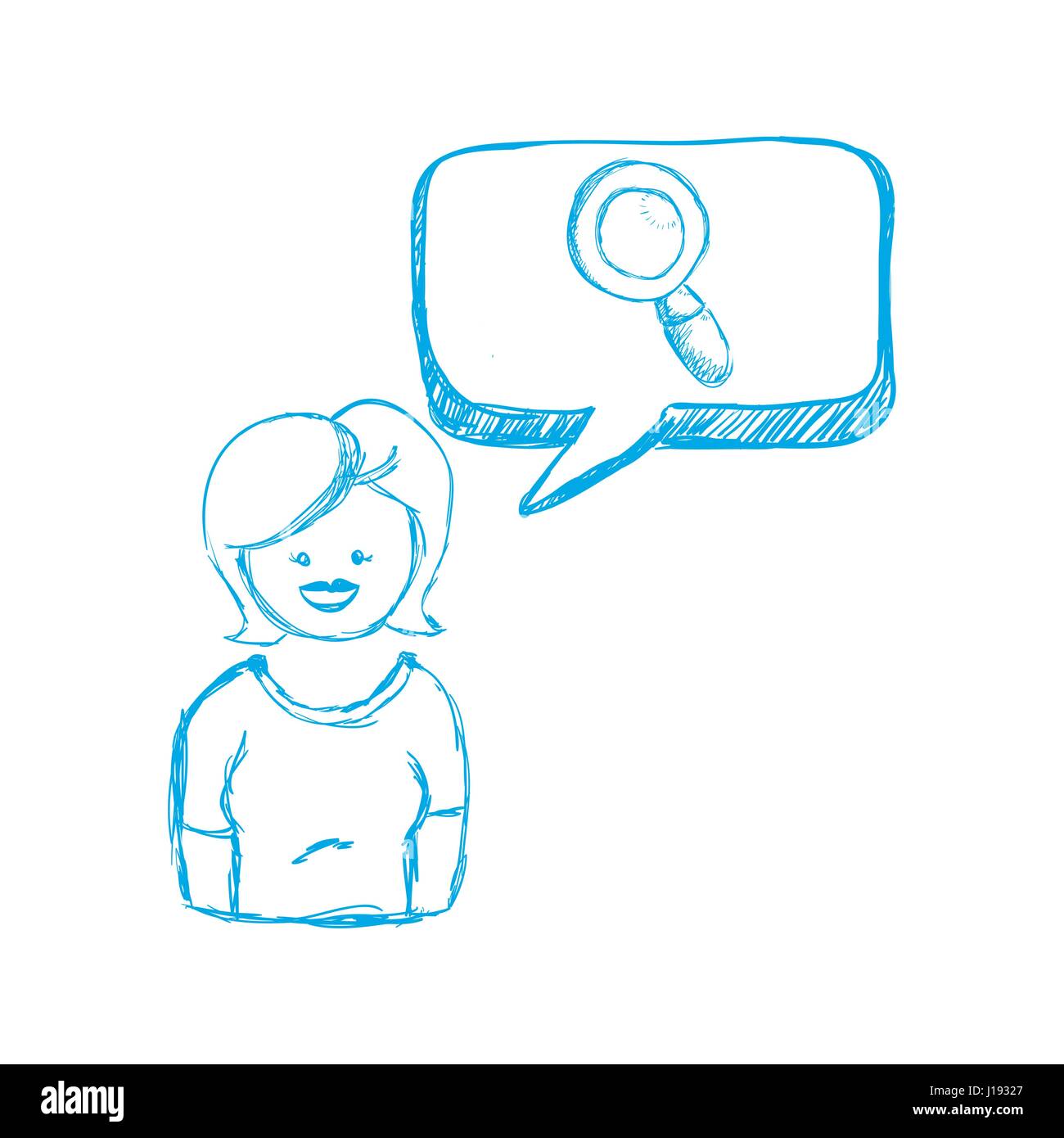 Social media design. Multimedia icon. White background , vector Stock