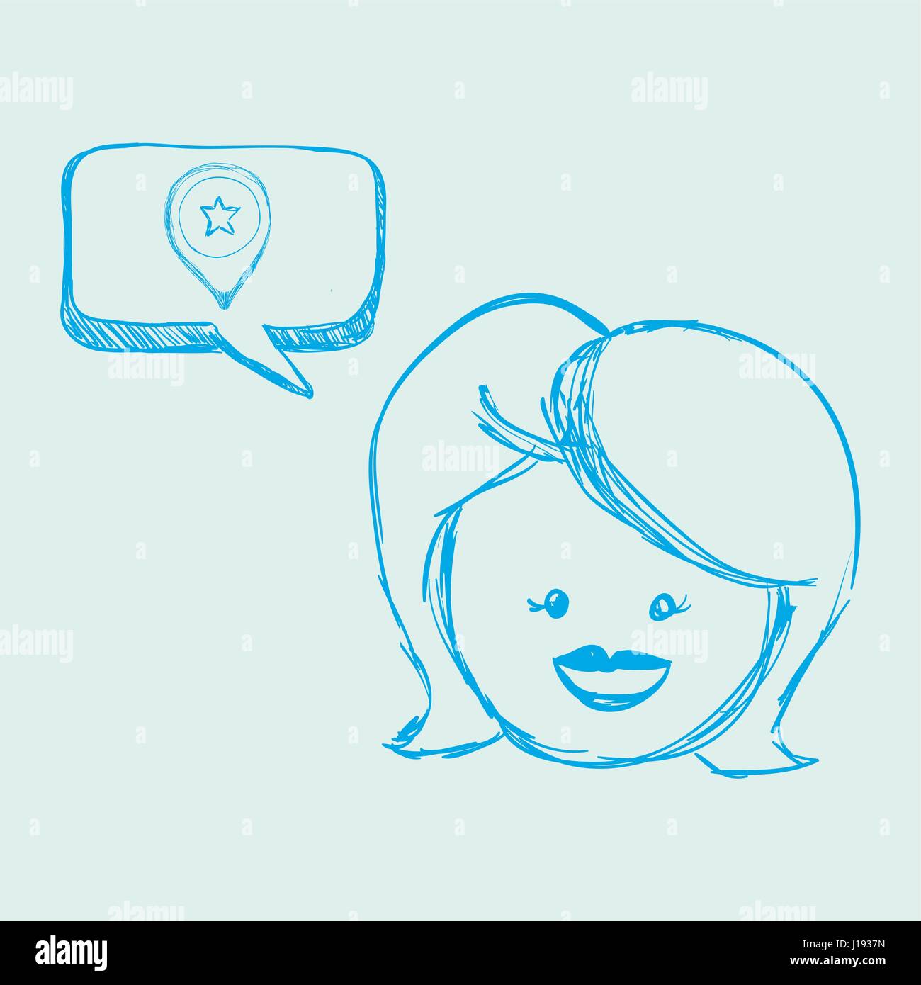 Social media design. Multimedia icon. White background , vector Stock