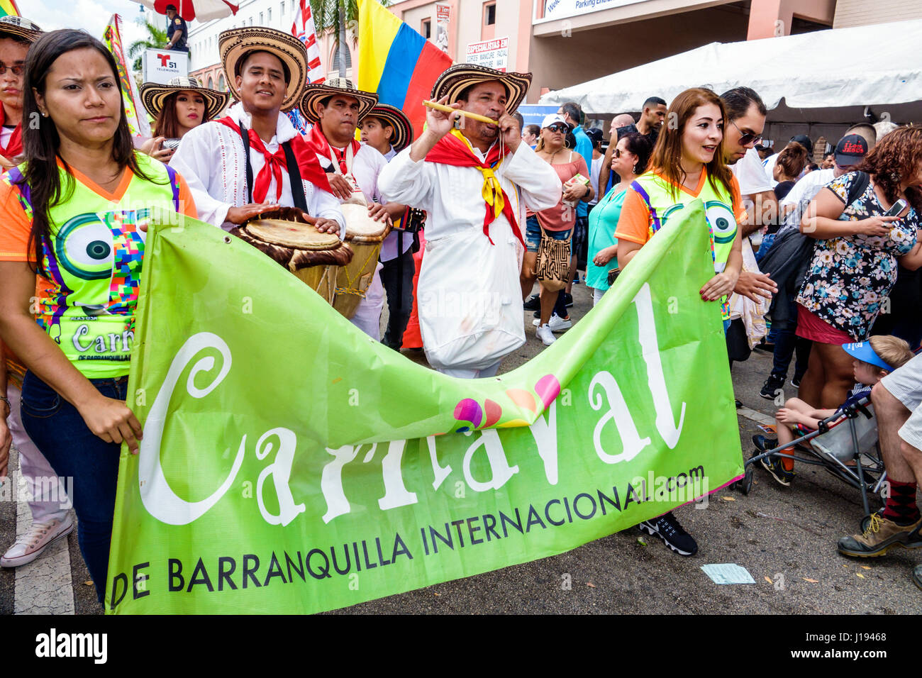 Miami Florida Little Havana Calle Ocho Carnaval Miami annual Hispanic