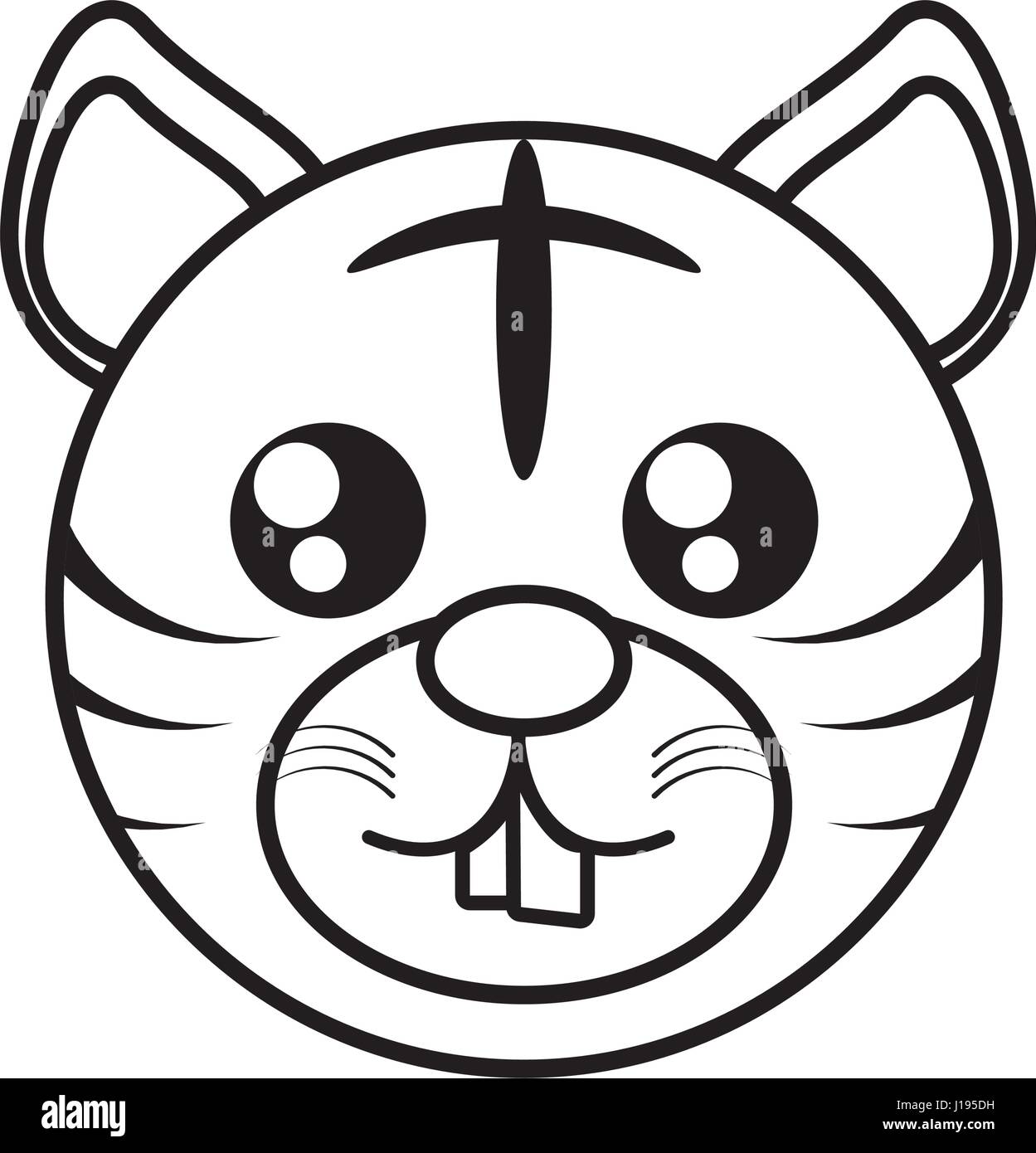 tiger face animal outline Stock Vector Image & Art - Alamy tiger face animal outline Stock Vector Image & Art - Alamy