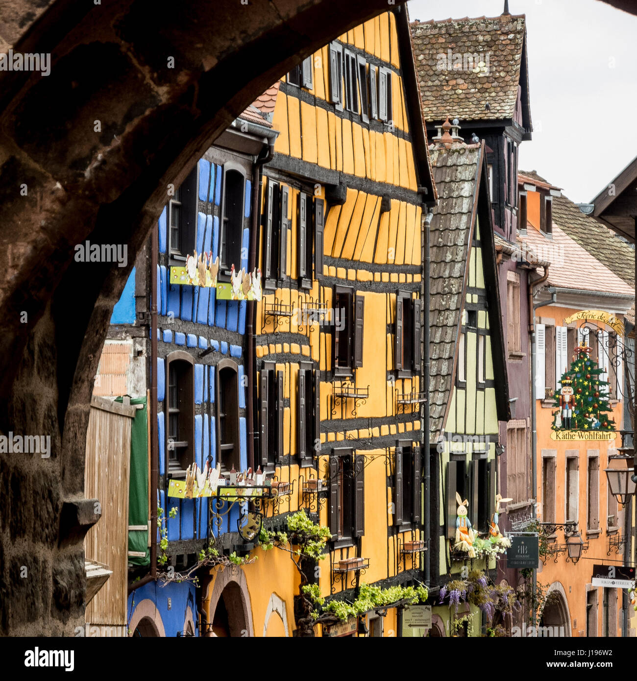 riquewihr alsace france Stock Photo