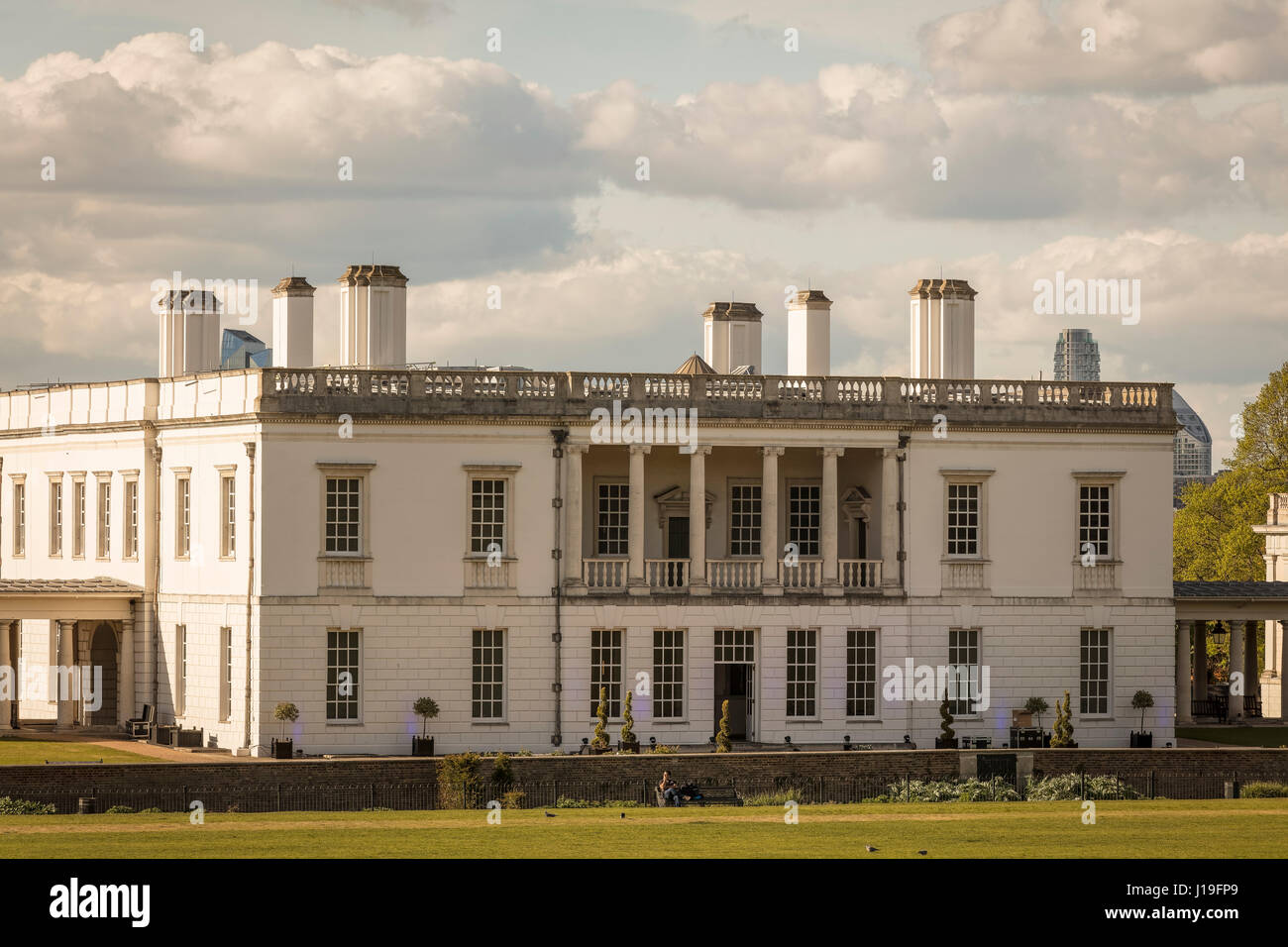 Queen's House Greenwich Palladian Architecture Building Stock Photo