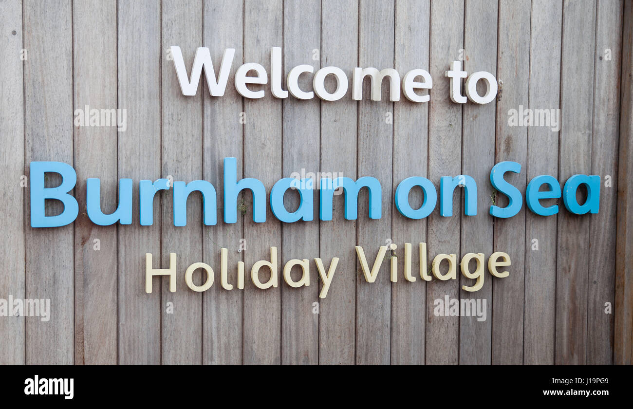 Burnham on sea Haven Holiday Village Stock Photo