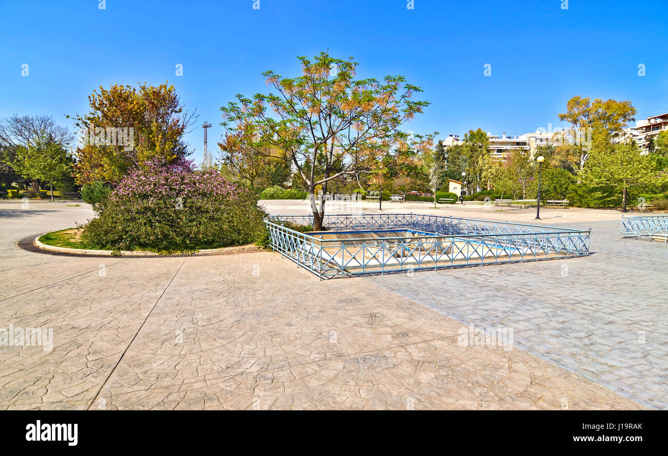 the shooting range of Kesariani Athens Greece Stock Photo Alamy