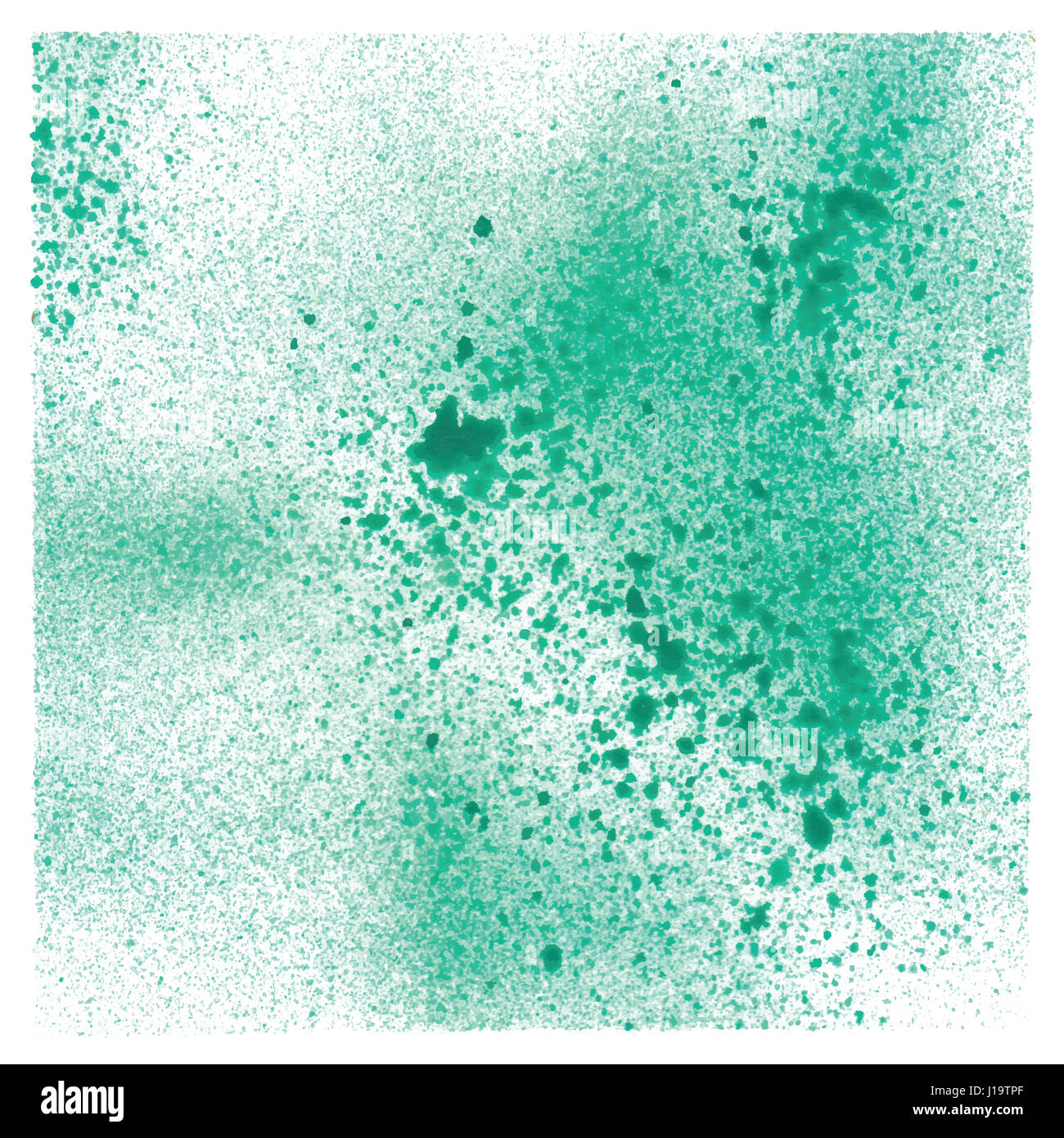 Green spray paint on white background Stock Photo Alamy