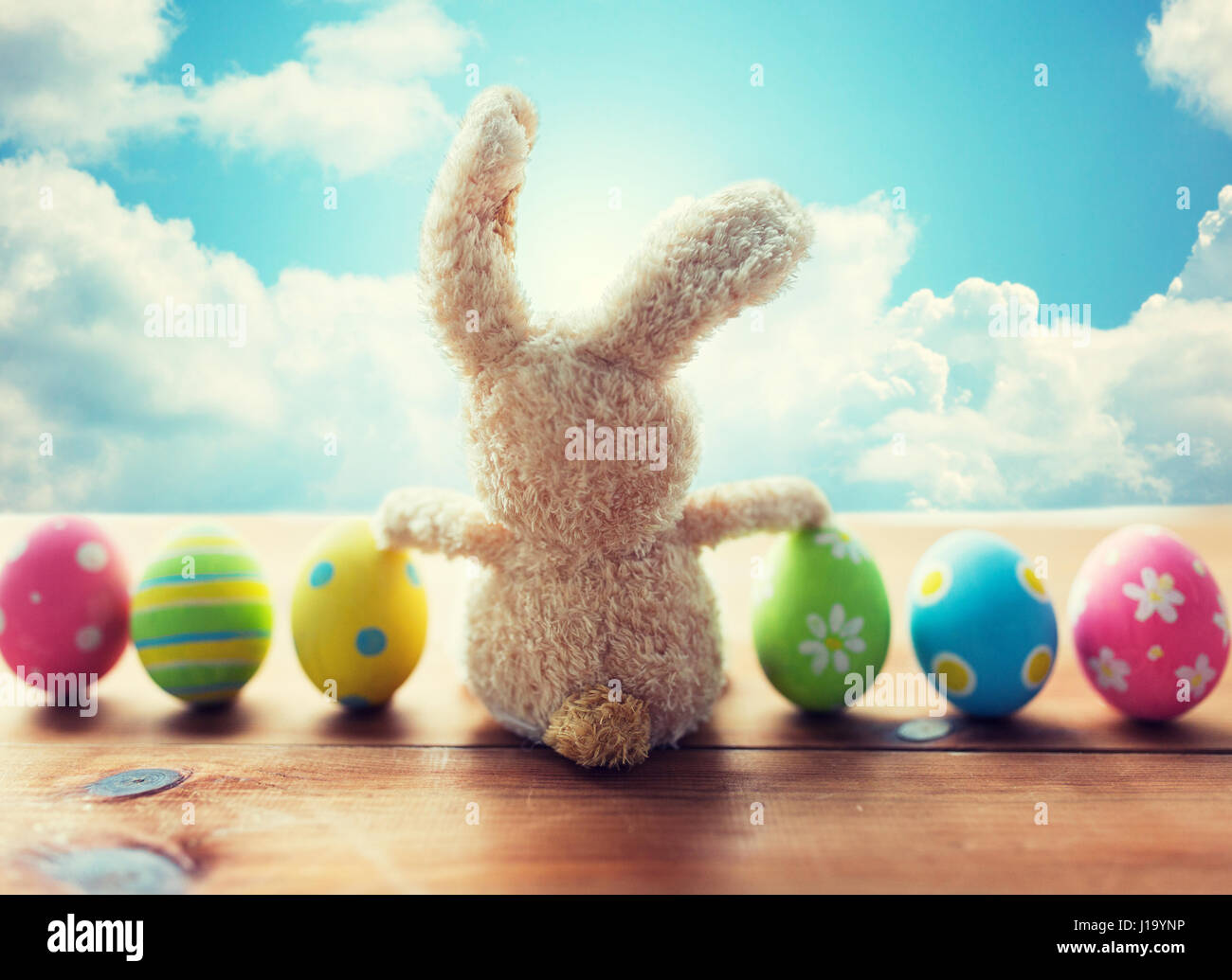 Bunny rear view hi-res stock photography and images - Alamy