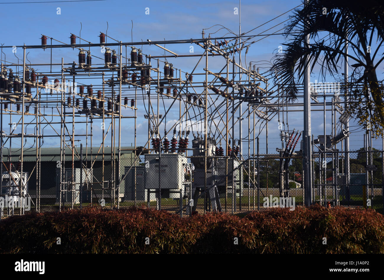 Redcliffe, Queensland, Australia Electrical power transmission station
