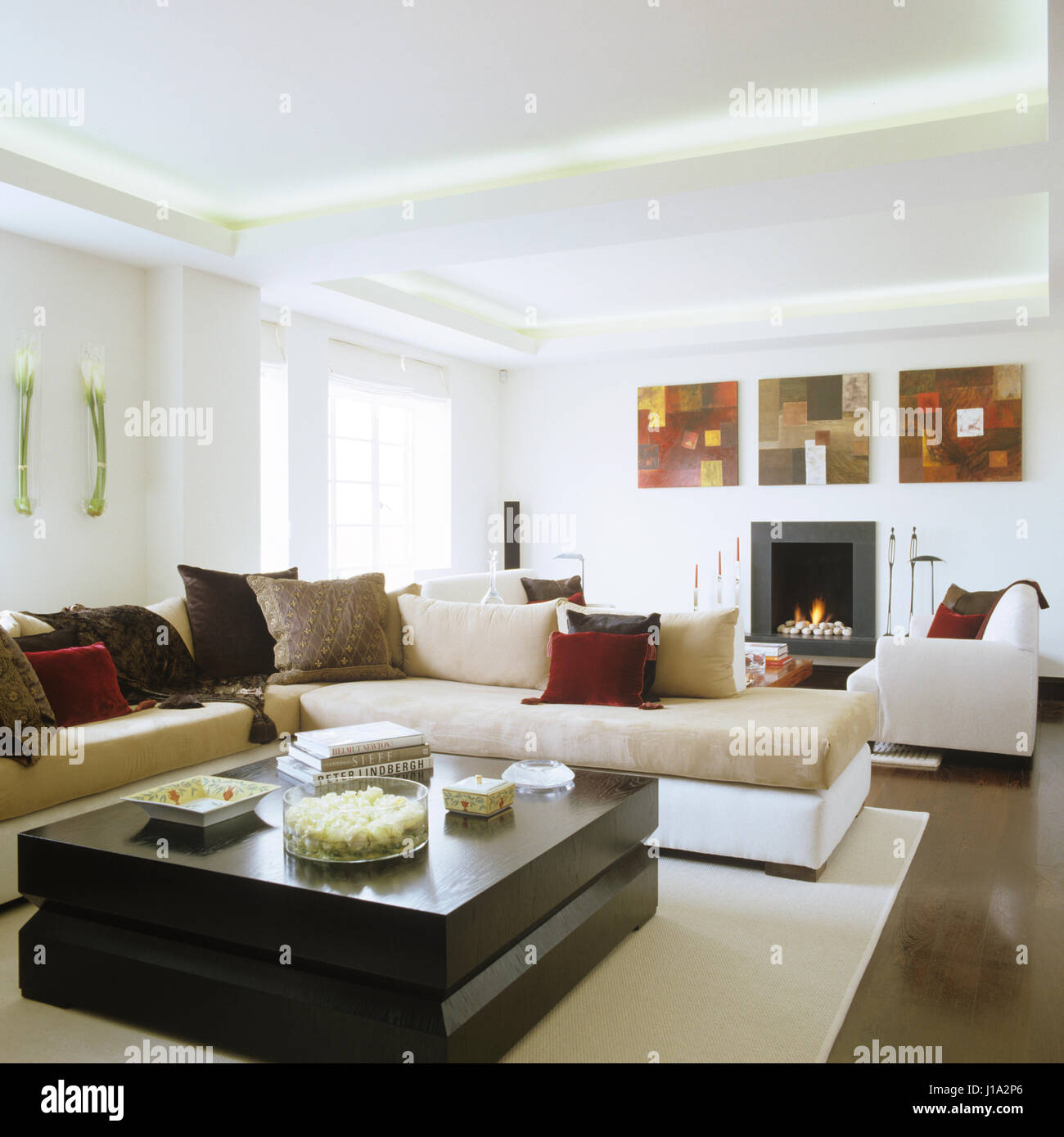 Modern living room. Stock Photo