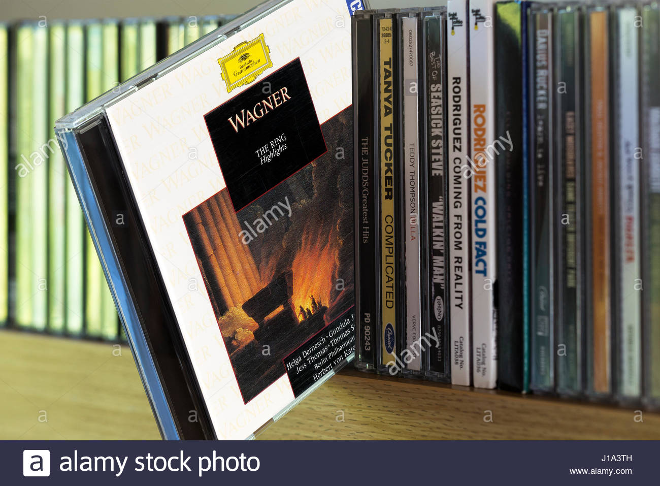 Cd Collection Classical Music On High Resolution Stock Photography And Images Alamy