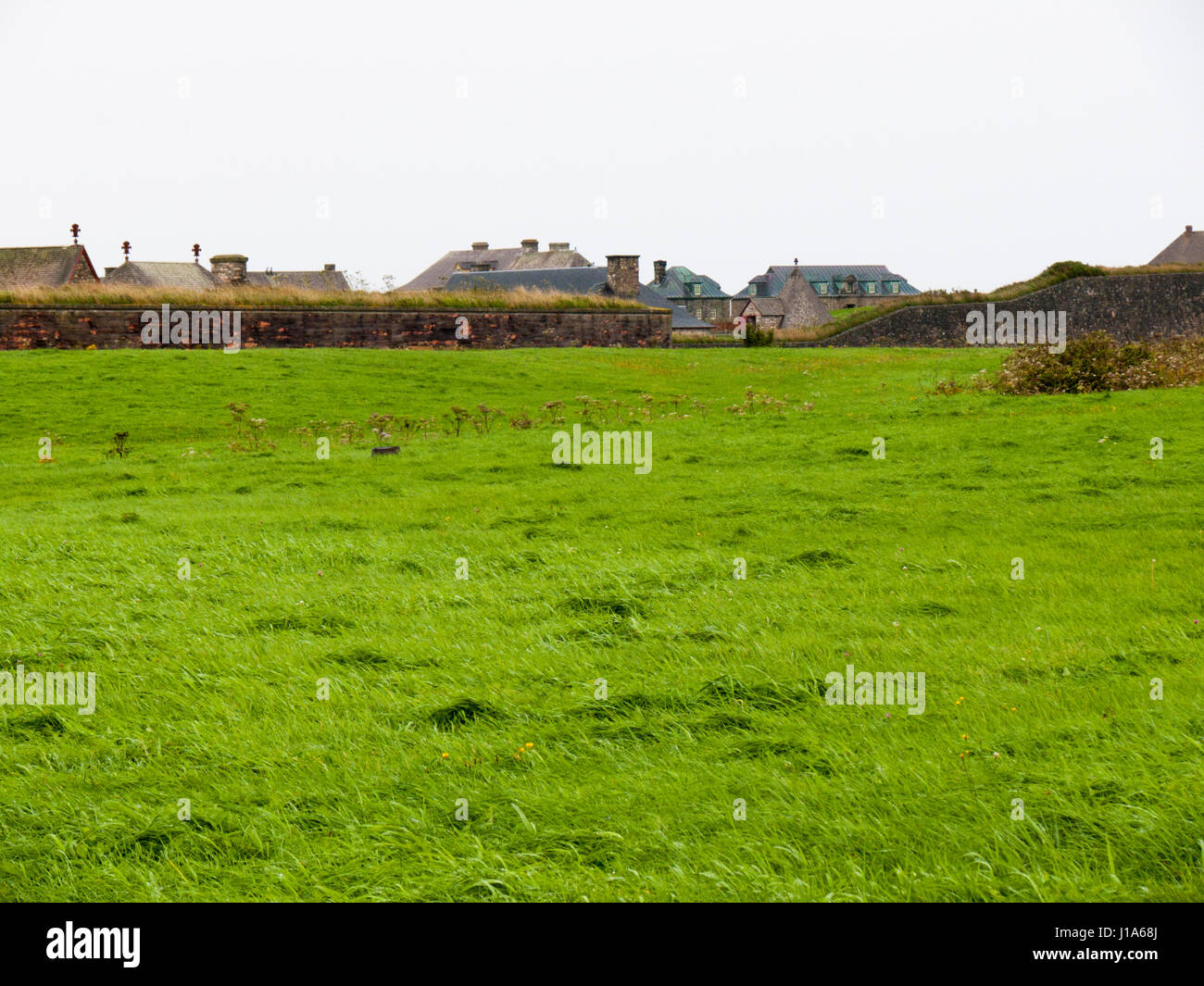Fortress at Louisbourg Stock Photo Alamy